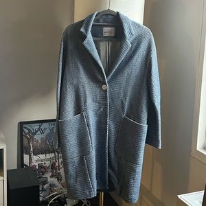 Light blue italian coat